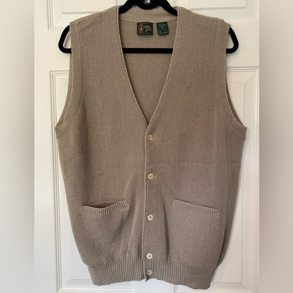 Bobby Jones Other - Bobby Jones Tan Sweater Vest